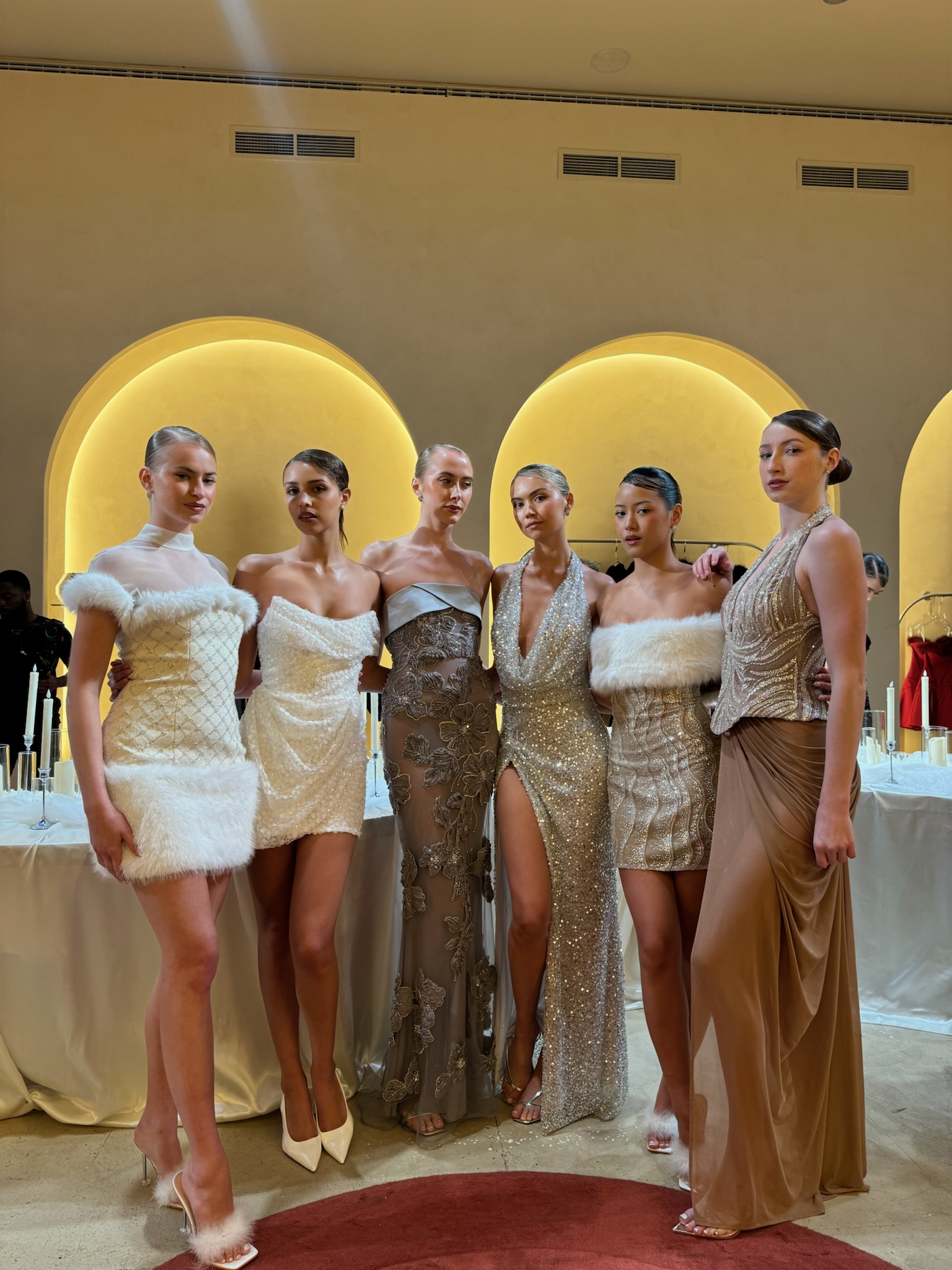 Allina Liu modeling and collection presentation image 8